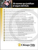 img20 razones que justifican el seguro del título (20 Reasons For Title Insurance)